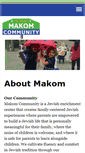 Mobile Screenshot of makomcommunity.org